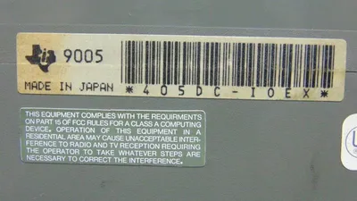 Texas Instruments 405DC-IOEX Input / Output Expansion Module No Cover Used
