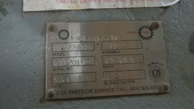 Falk model 105FC2A005 Gear Drive