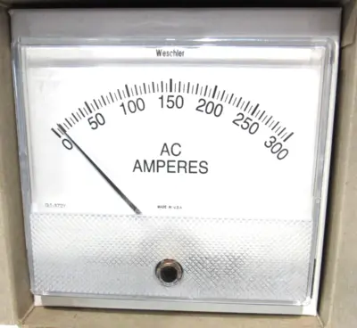 NEW WESCHLER 644B639A18 PANEL METER