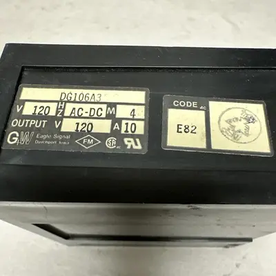 Used EAGLE SIGNAL DG106A3 Industrial Controls Ohio US | Surplus Asset Holdings #1242621