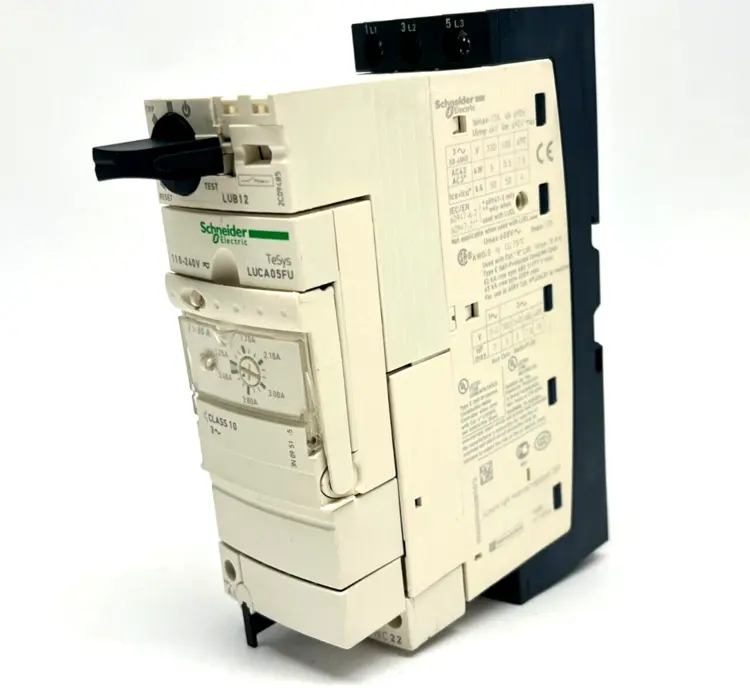 Used SCHNEIDER ELECTRIC TESYS U POWER BASE W/ MOTOR CONTROLLER & CONTACT BLOCK Contact Blocks | Maverick Industrial Sales #1101989