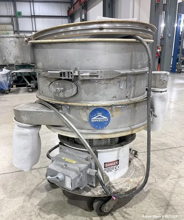 Used SWECO LS30S Circular Screeners Illinois US | Aaron Equipment #861256