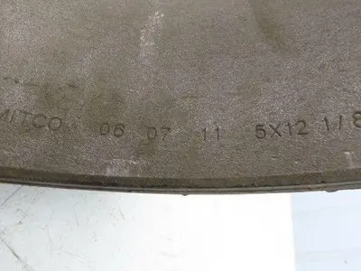 Super Solid 18x5x12-1/8 Forklift Tire Smooth Press-on Black