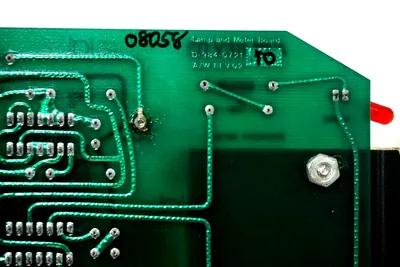USED ALSTOM D-984-0721 LAMP & METER BOARD D9840721