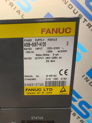 Used FANUC LTD A06B-6087-H126 Servo Drives South Carolina US | ESS Industrial Equipment Sales #1512648