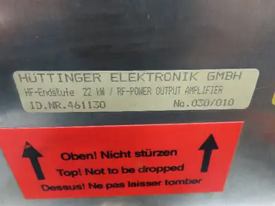 Huttinger 461130 Trumpf Laser 22kw RF Power Outlet Amplifier Reflektometer932203