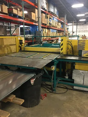 Used Iowa Precision Pro-Ductomatic Model PD-6016-SF Coil Line