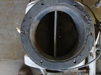 SPC4130  Valve 8" dia. Stainless Steel Shick rotary airlock feeder