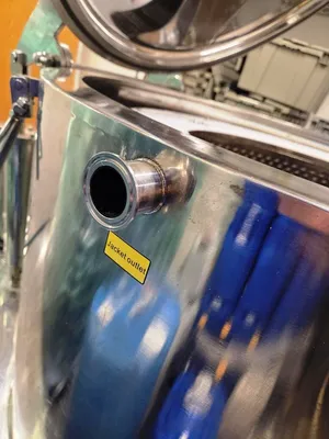ZCP PPTD-135 hemp/ethanol extraction centrifuge, 316SS.