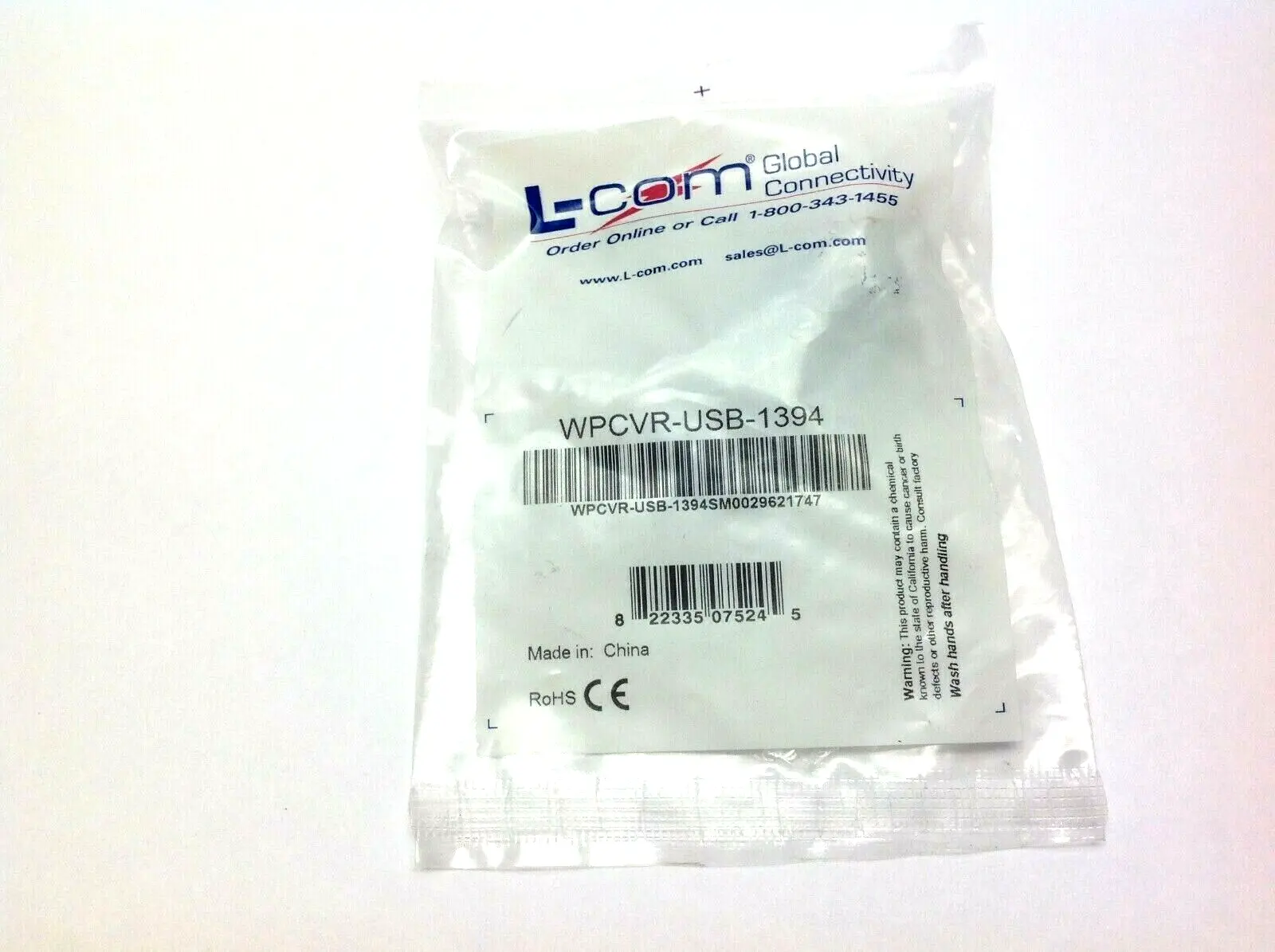 USED L-COM WATERPROOF CAP