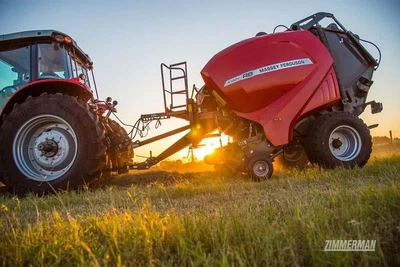 New | in-Stock 2023 MASSEY FERGUSON RB4160V Square Balers Pennsylvania US | Zimmerman Farm Service #1409916