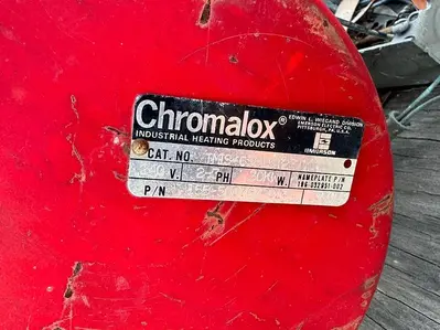 Heater, Electric, Chromalox, 30 KW, Circulation #S743734