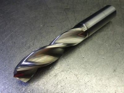 Kyocera/SGS 11/16" 3 Flute Aluminum Carbide Drill 18mm Shank Tib2 54734 (LOC336)
