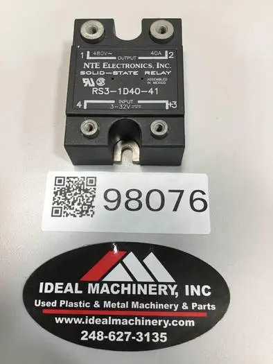 Used NTE RS3-1D40-41 Relays & Switches Michigan US | Ideal Machinery #604530
