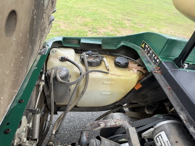 (1) 2019 E-Z-Go EFI golf cart with a Kawasaki gas engine, model 657061G01, includes canopy, fold-dow...
