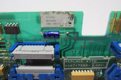 USED GE FANUC IC600BF949-K COMMUNICATION MODULE W/ 44A720732-G01 MEMORY BOARD