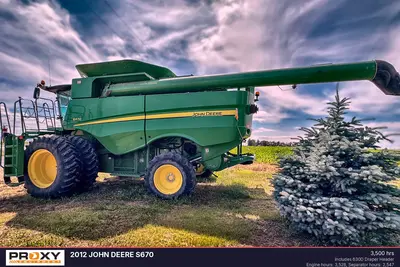Used 2012 JOHN DEERE S670 Combines Louisiana US | Proxy Equipment #1385108