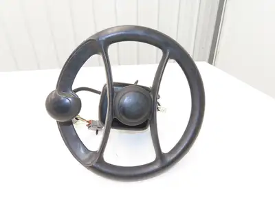 Yale 8808585 Forklift Steering Wheel & Bracket Assembly Off ERP035VTN36TE084
