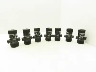 Magna 1100 Flow Control Valve 700 Series Nylon 200PSIG Max Gas/Liquids Lot of 7