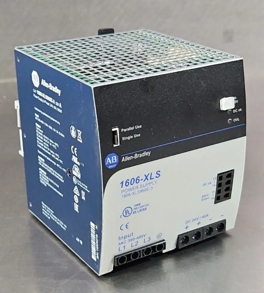 Allen-Bradley 1606-XLS960E-3 Ser A. Power Supply Module. 4E-17
