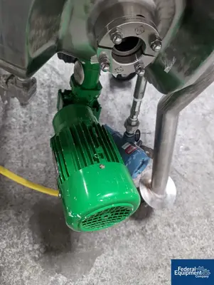 USED Feldmeier 100 Liter Feldmeier Reactor, 316L S/S, 60/125#