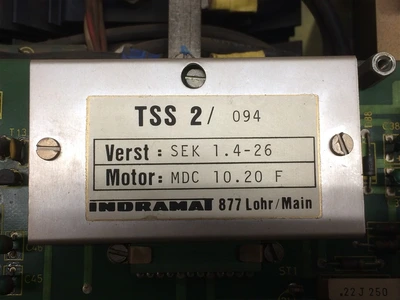 USED INDRAMAT SEK1.4-40-W1/098-