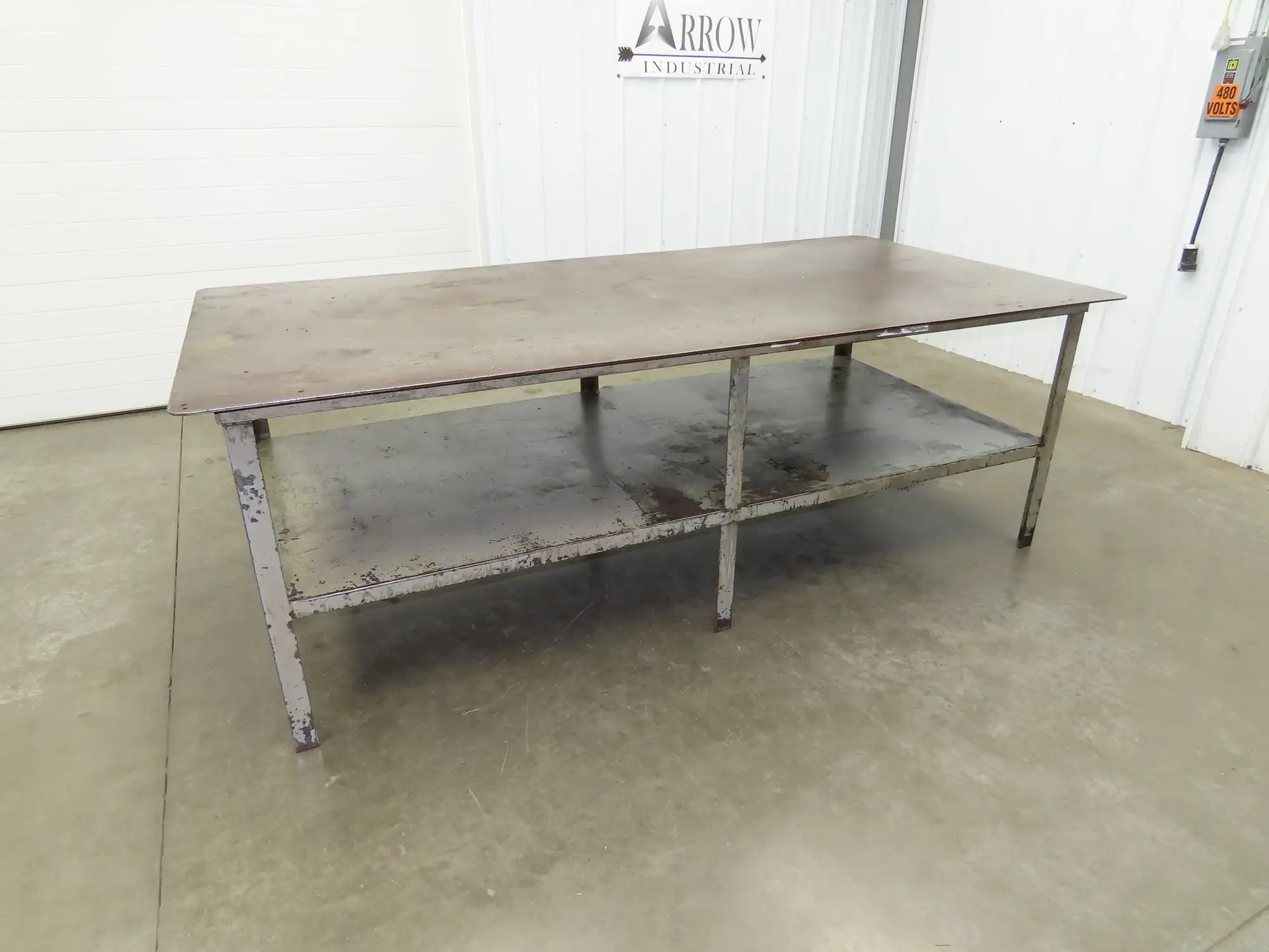 1/4" Top Steel Fabrication Welding Layout Table Work Bench 96"x48"x33"