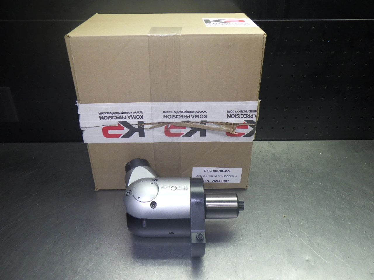 Alberti VDI30 ER25 Adjustable Angle Head For Doosan MCU-2.5 (LOC134)