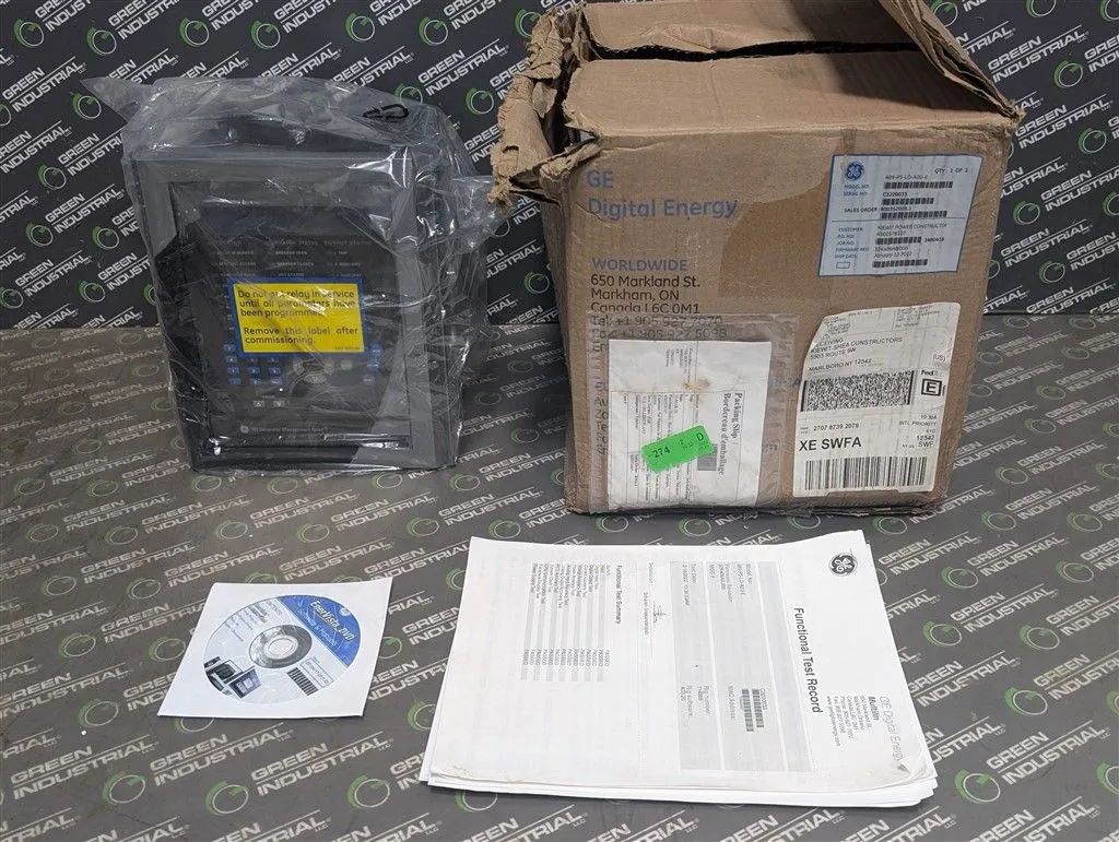 General Electric Multilin 489-P5-LO-A20-E Generator Management Relay New NIB