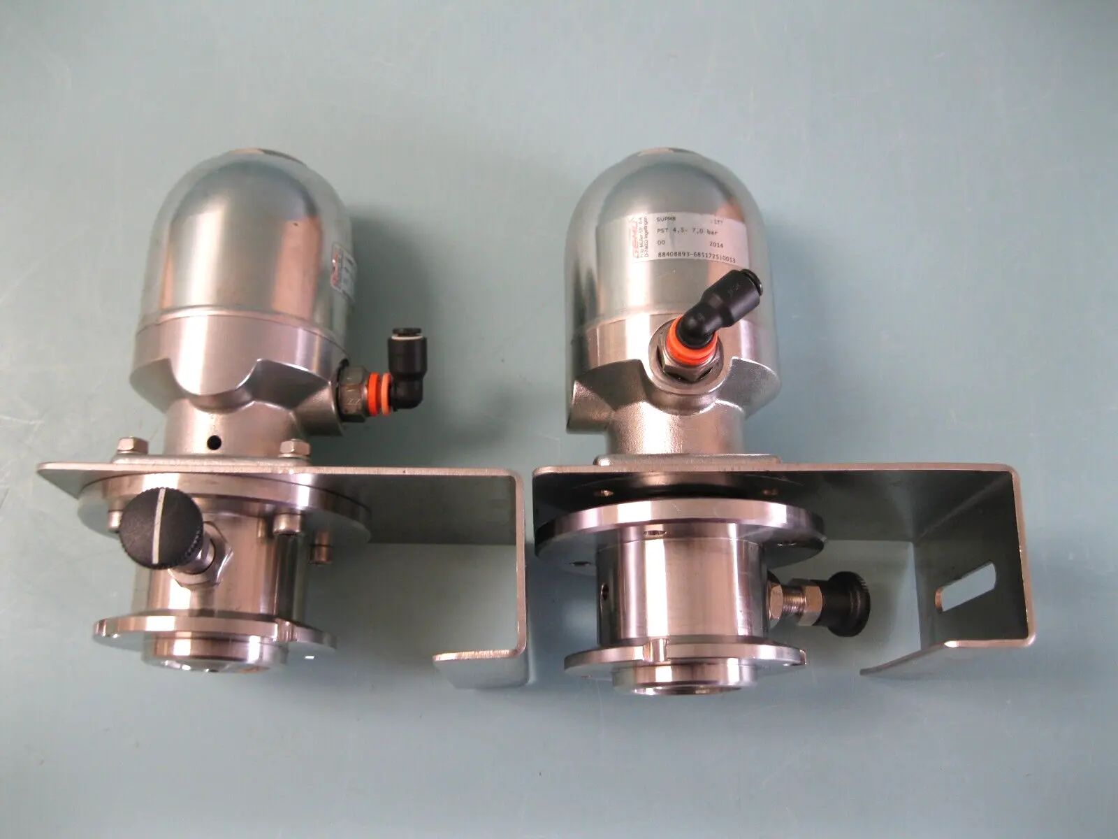 (2) Gemu Sumondo SUPMB Sanitary Actuator for SU Diaphragm Valve H7