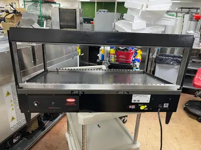 Used JS Used Hatco GRSDS-36 Glo-Ray 36" Heated Warming Display Shelf Merchandiser - 120V 790W - JS Countertop Display Warmers Illinois US | Falcon Restaurant Supply #1374947