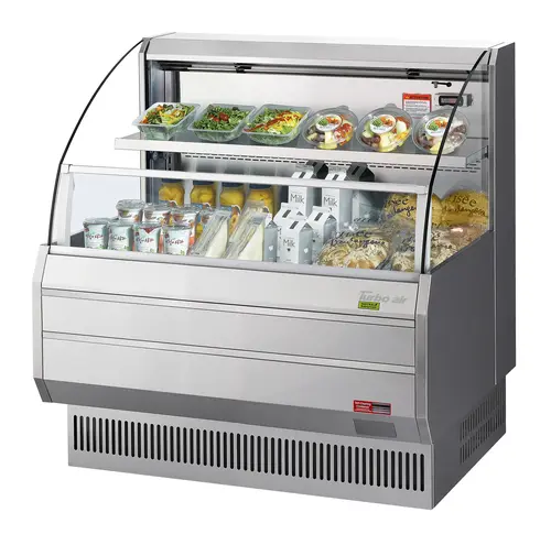 Turbo Air TOM-40LS-N 39 1/8" Horizontal Open Air Cooler w/ (2) Levels, 115v
