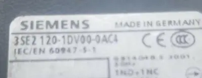 USED SIEMENS 3SE2120-1DV00-0AC5