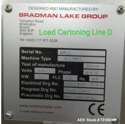USED BRADMAN-LAKE SL902
