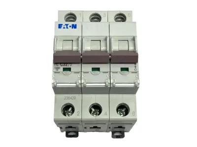 USED EATON MINIATURE CIRCUIT BREAKER 3-POLE 32A 400V 236429