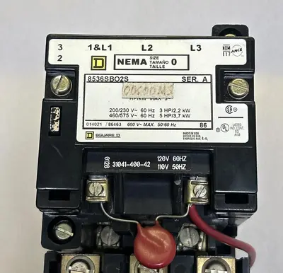 Used SQUARE D 8536SBO2S Industrial Controls Ohio US | Surplus Asset Holdings #1243752