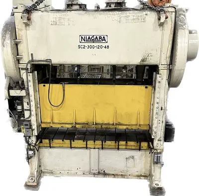 USED NIAGARA NIAGARA SC2-300-120-48 PRESS