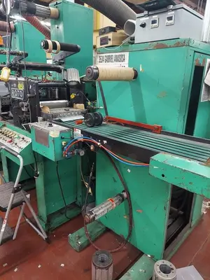10" WIDE ROTOPRESS 9 COLOR 3 DIE STATION FLEXOPRESS