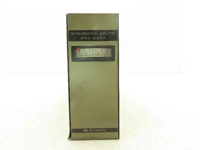 Kyowa WGA-200A Instrumentation Amplifier 100V Strain Gauge 125120200