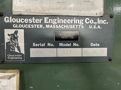 1974 GLOUCESTER 124 dual turret winder Winders, Dual Turret | Mark One Machinery (2)