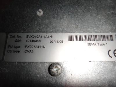 USED EATON CUTLER HAMMER SVX040A1-4A1N1