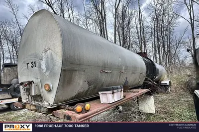 Used 1988 FRUEHAUF 7000 TANKER Tanker Trailers Louisiana US | Proxy Equipment #1377945