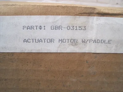 NEW GORMAN RUPP GBR-03153 ACTUATOR MOTOR