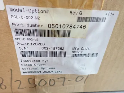 USED ROSEMOUNT SCLC002M2