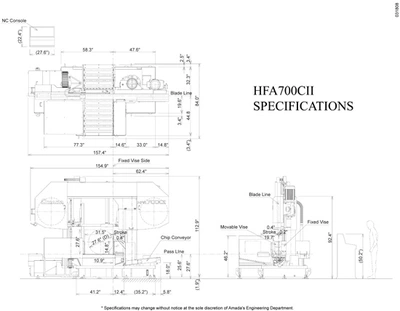 NEW AMADA HFA700CII