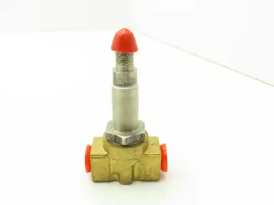 Honeywell Skinner 713N6 Solenoid Valve 3-Way (NC) 1/4" NPT -No Coil  LOT OF 2