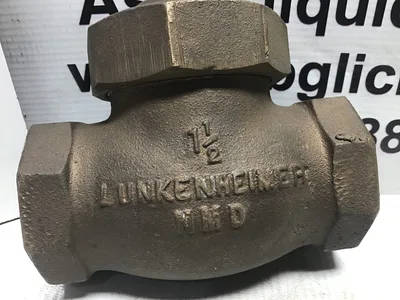 LUNKENHEIMER  Bronze Valve 1 1/2 N-M-D