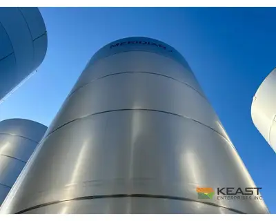 Used MERIDIAN 1625 STANDARD - 38270 GALLONS Stainless Steel Tanks Iowa US | Keast Enterprises #1360489