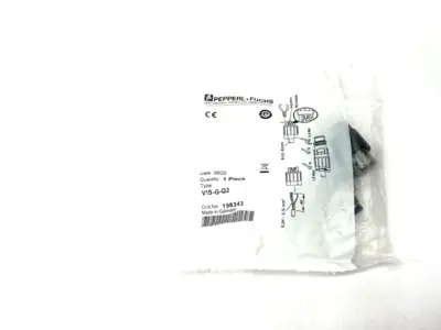 NEW PEPPERL+FUCHS FIELD WIREABLE CONNECTOR A-CODED M12 4-PIN 198343