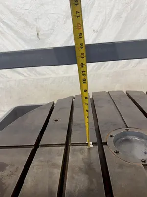 48" GIDDINGS & LEWIS ROTARY TRUNNION TABLE. STOCK # 0903224
